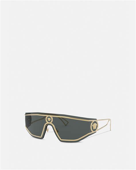 versace medusa shield sunglasses|versace glasses unisex.